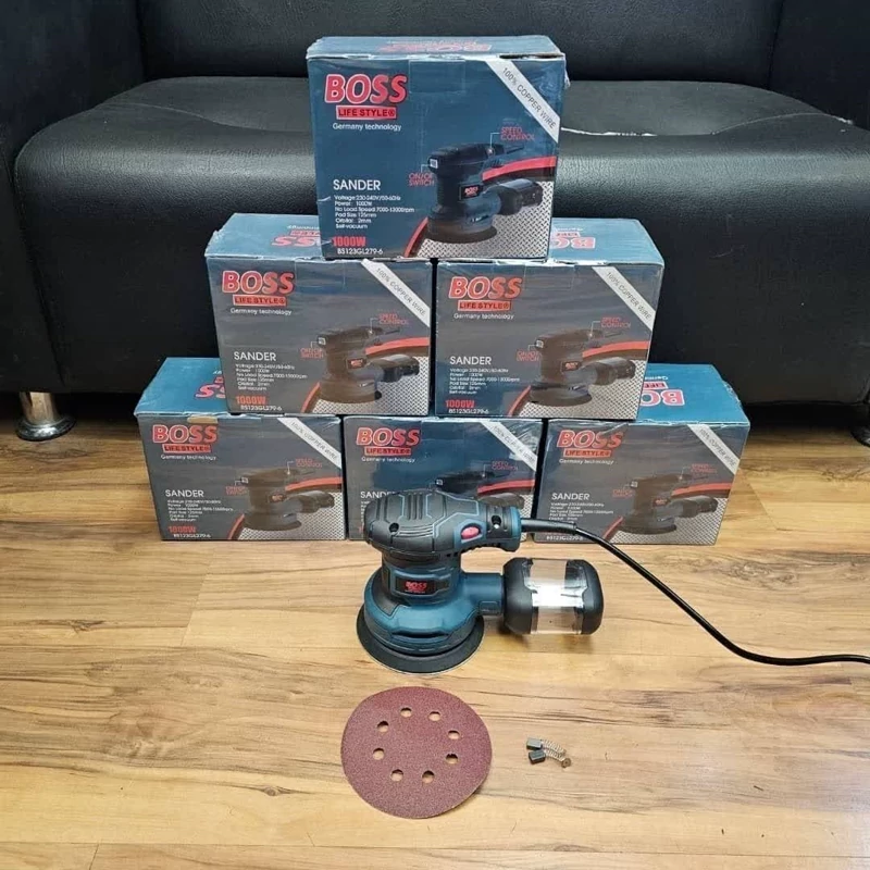 سنباده لرزان گرد ( اوربیتال ) صنعتی باس